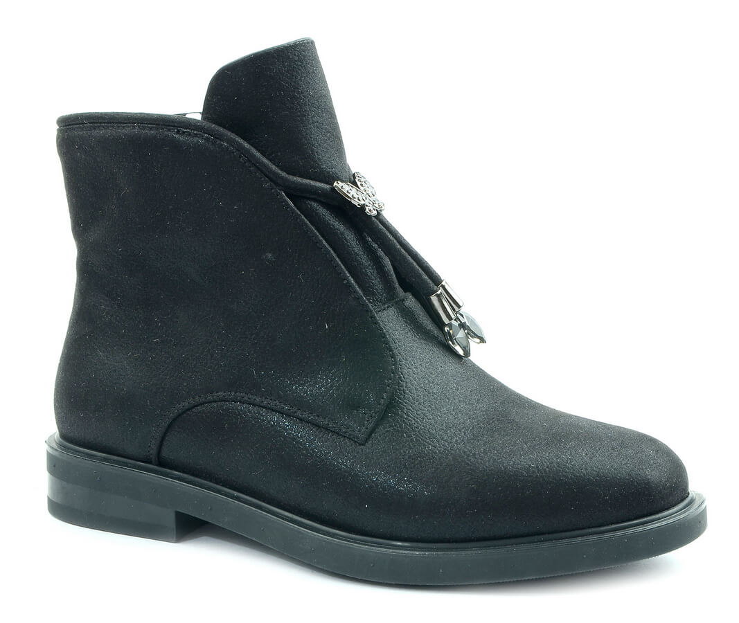 TCD_5177-21 Чёрные Ботинки Kenka для Девочки - Obuvmart.pro - Детская обувьоптом без рядов